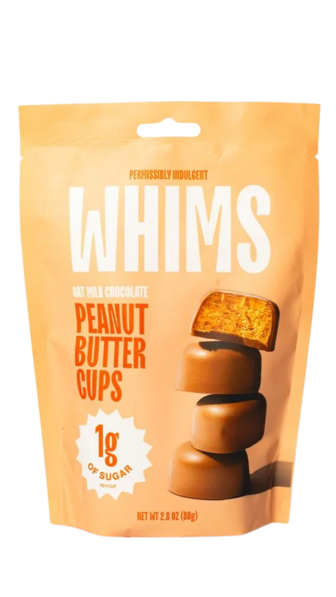 Whims Delights Oat Milk Chocolate Peanut Butter Cups