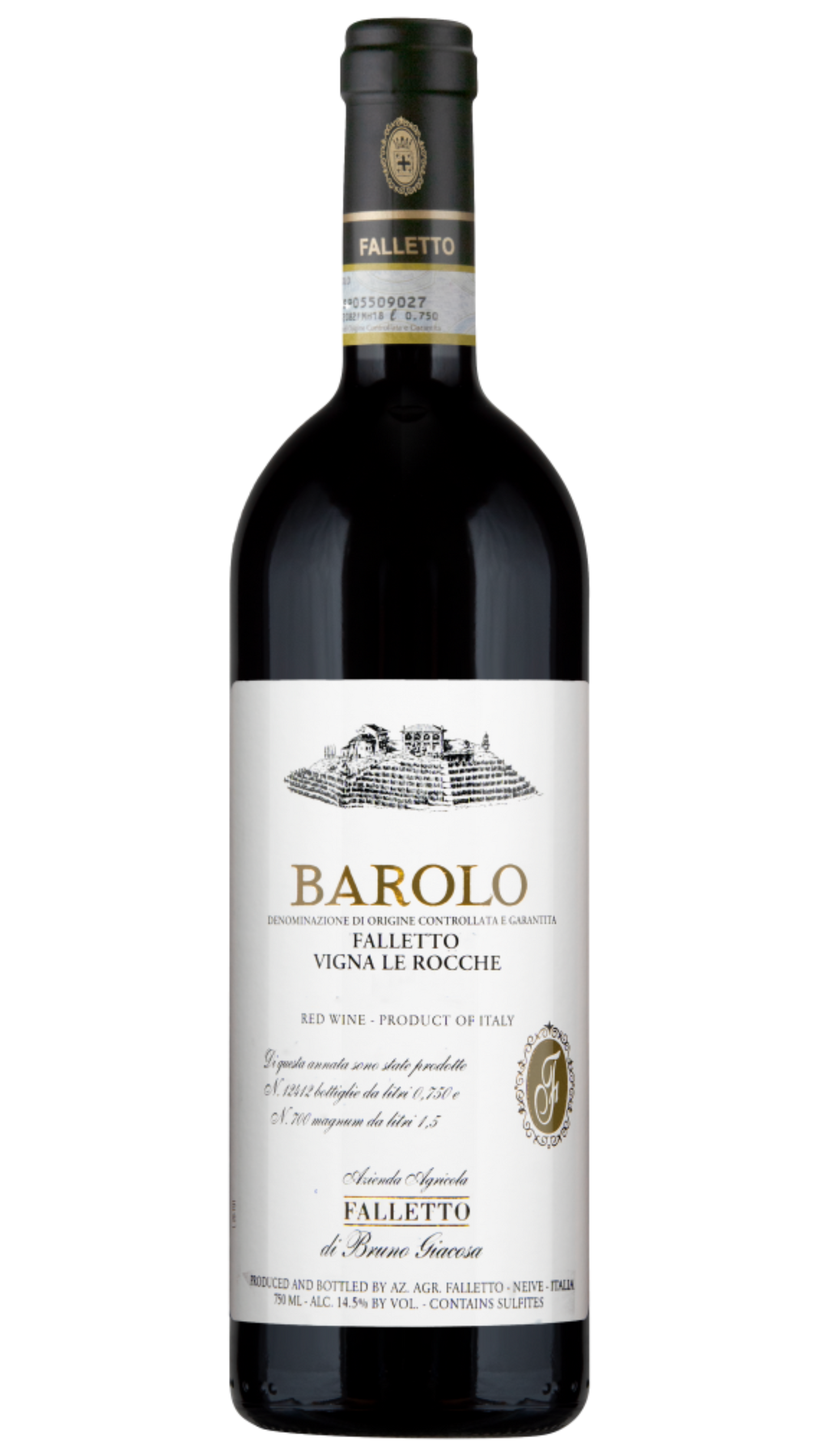 Bruno Giacosa Barolo Le Rocche del Falletto di Serralunga d`Alb