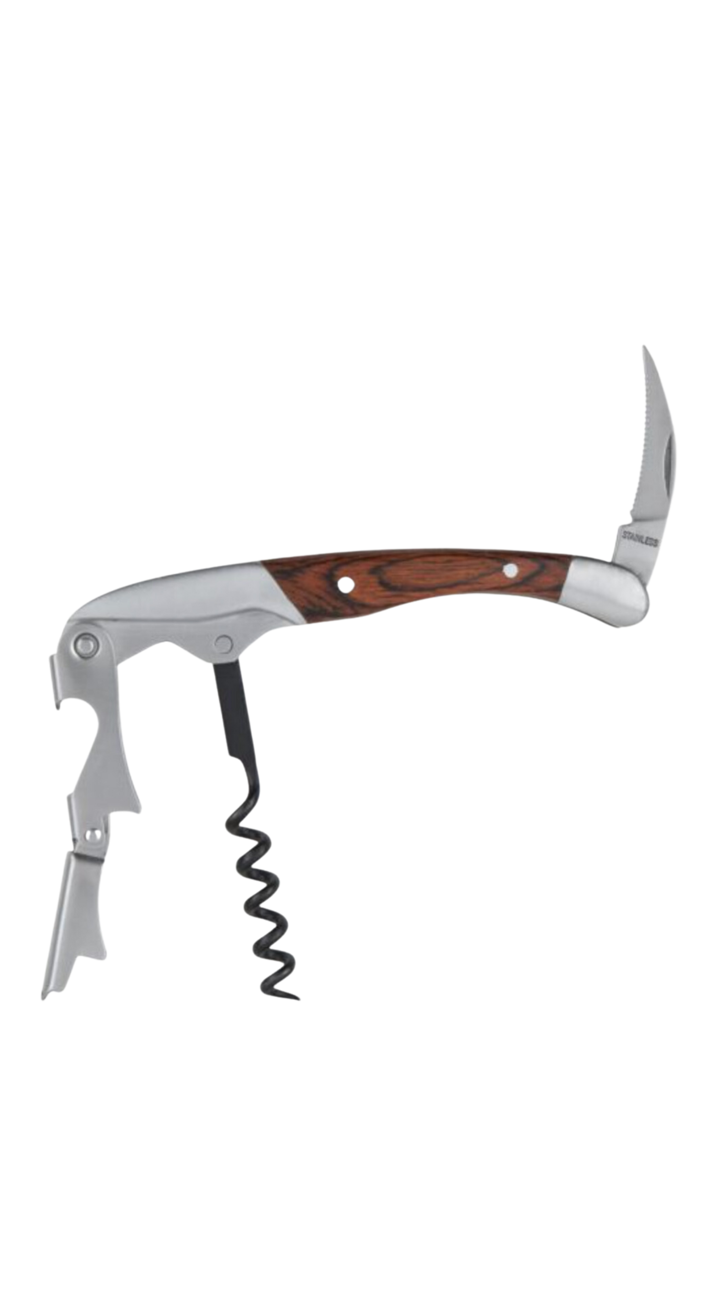Double Hinged Waiter's Corkscrew