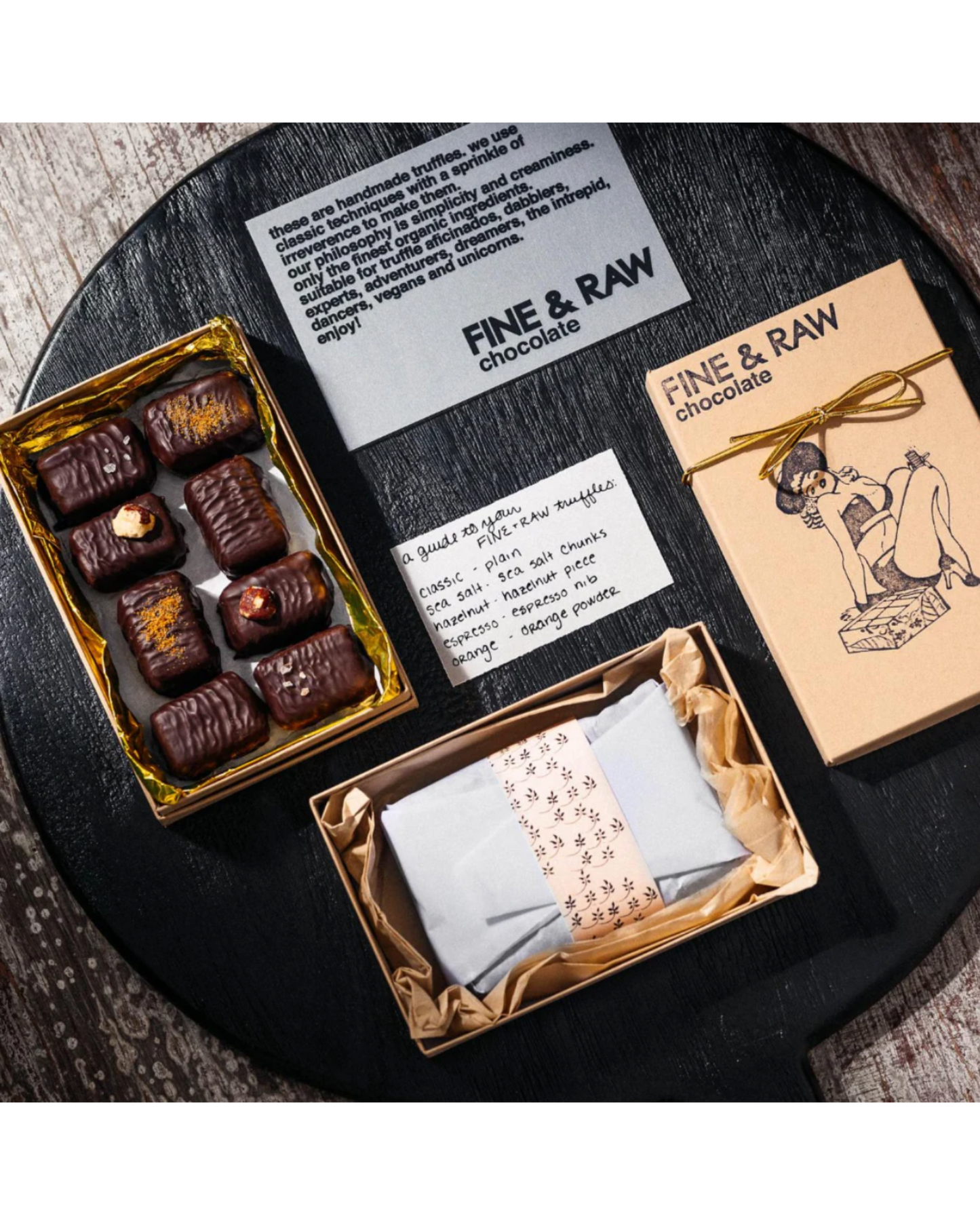 Fine & Raw 8pc Mixed Truffle