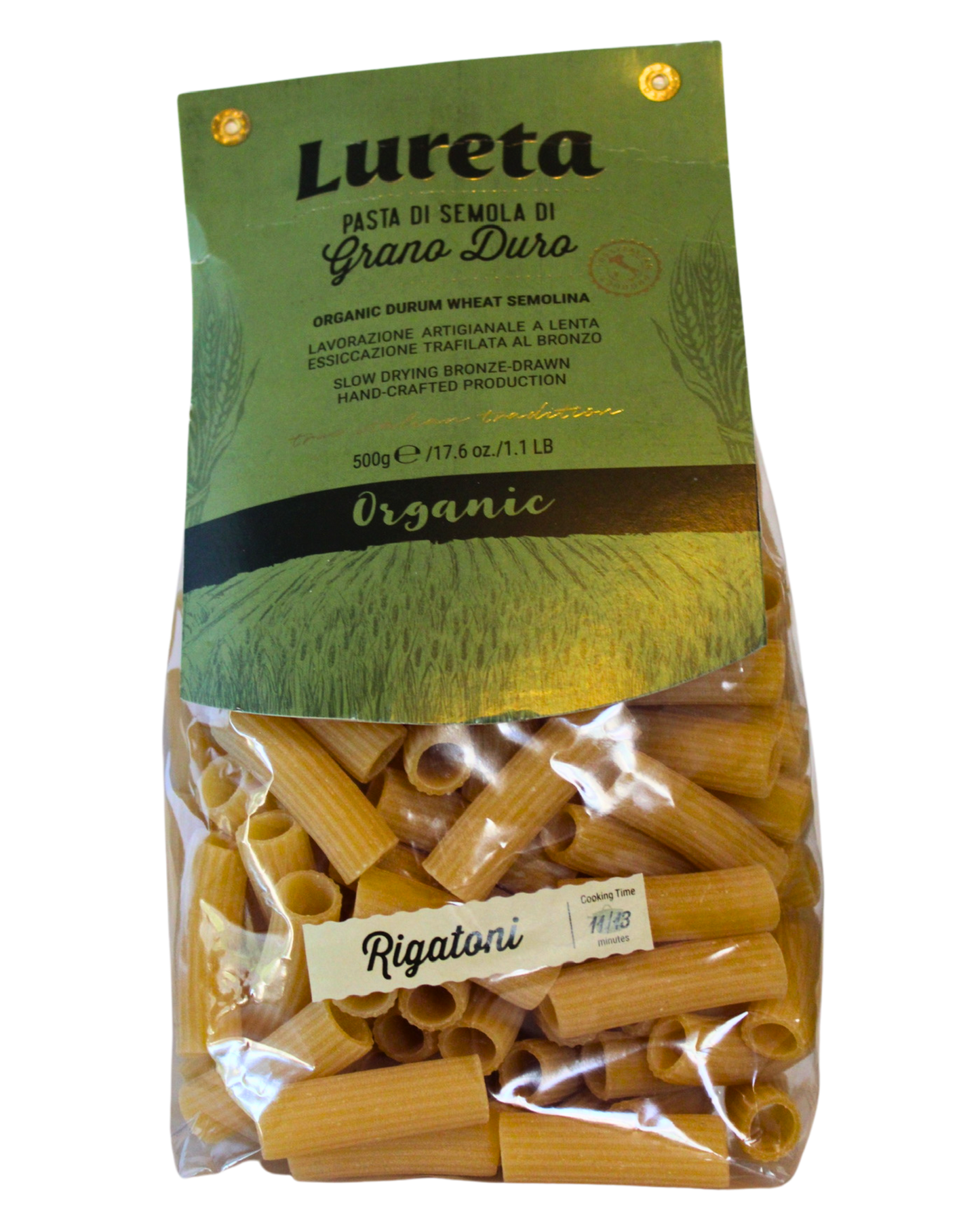 Organic Rigatoni 500g