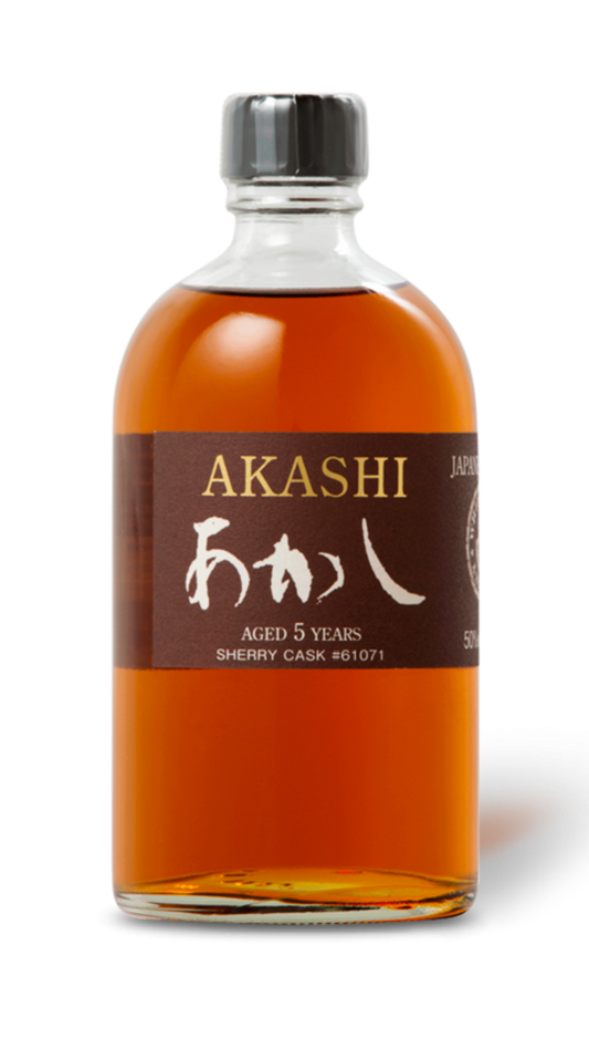 Akashi Eigashima 5 Year Sherry Cask Single Malt Whisky