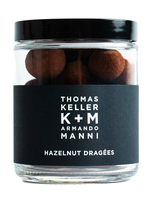 K +M Hazelnut Dragee 4.2 oz Jar