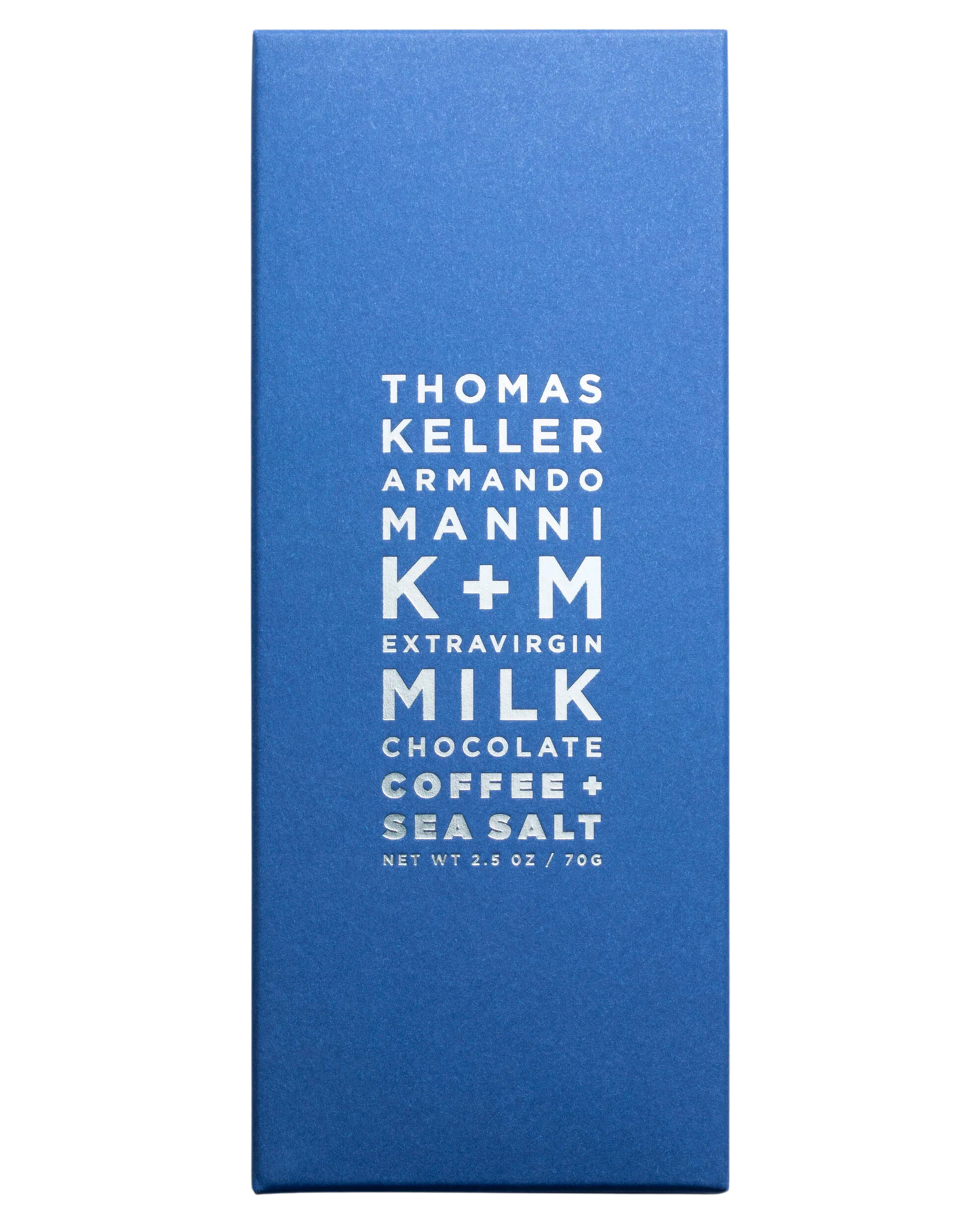 K + M Milk Chocolate Coffee & Sea Salt 2.5oz