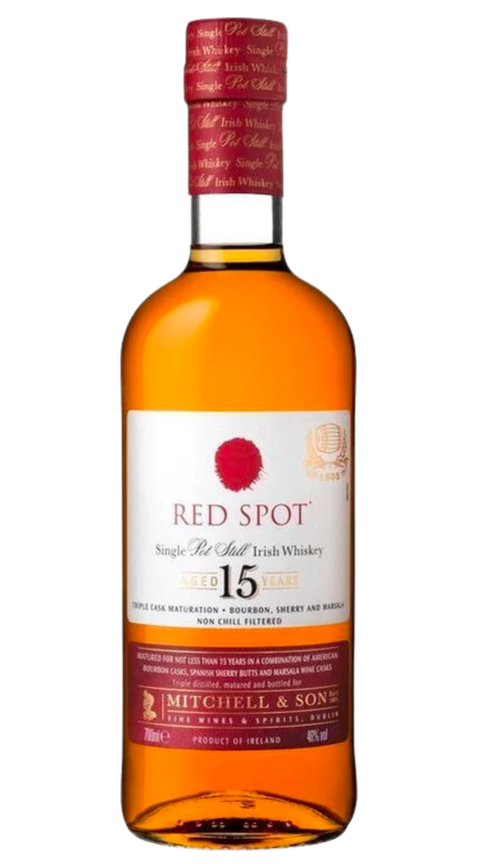 Mitchell & Son Red Spot 15 Year Single Pot Still Irish Whiskey