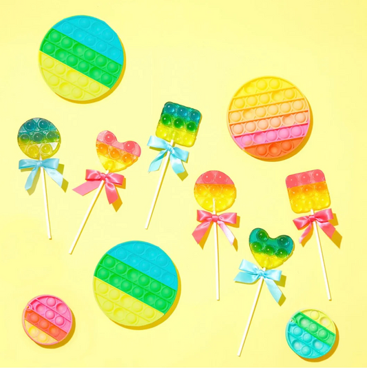 Tri-color & Flavor Lollipop