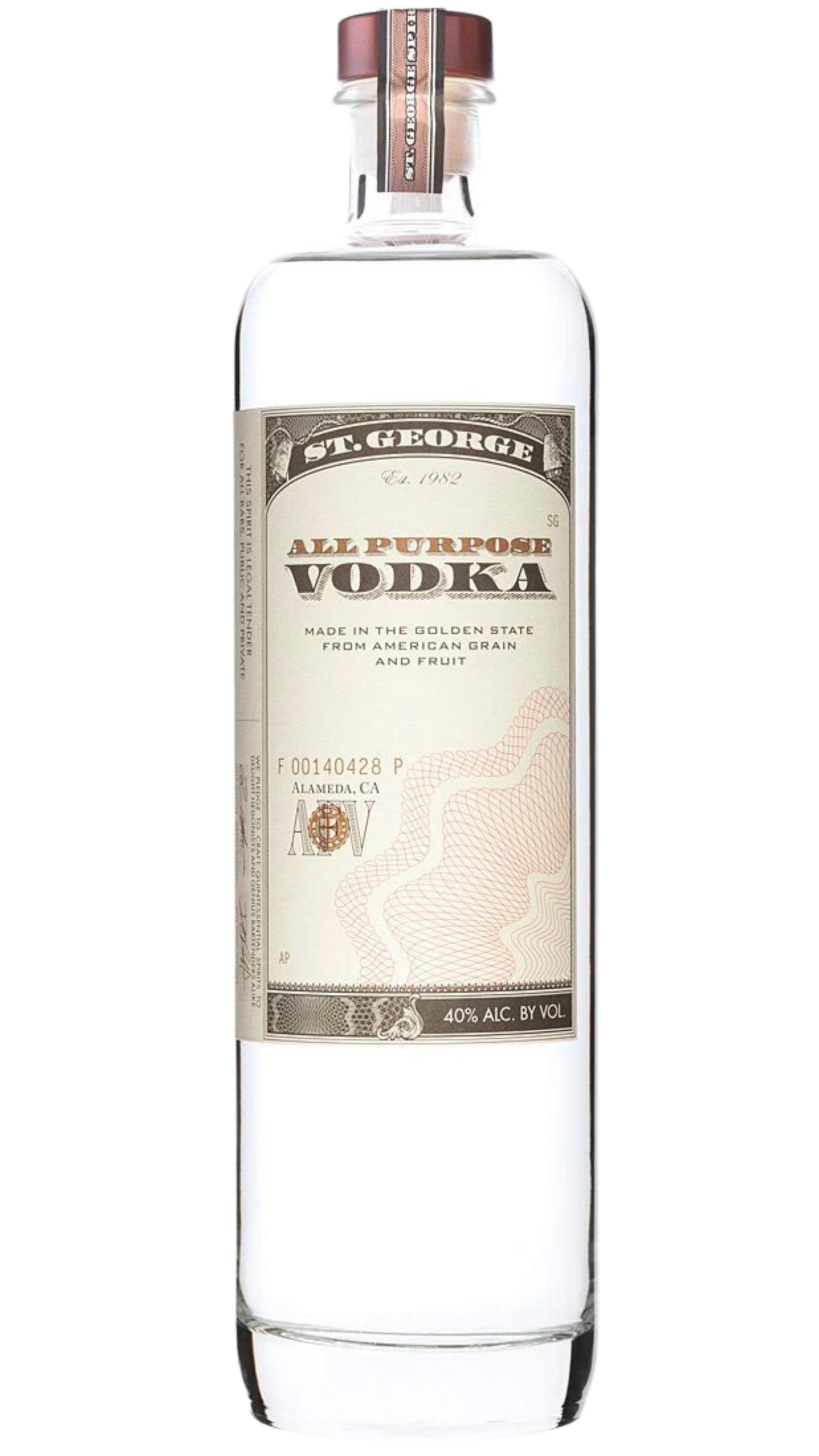 St. George Spirits All Purpose Vodka