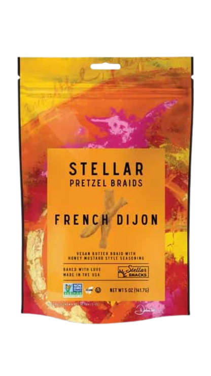 Stellar Pretzel Braids French Dijon 12oz Bag